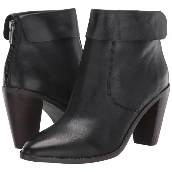 Lucky Brand Nycott Booties in Black - Picture 1 of 8